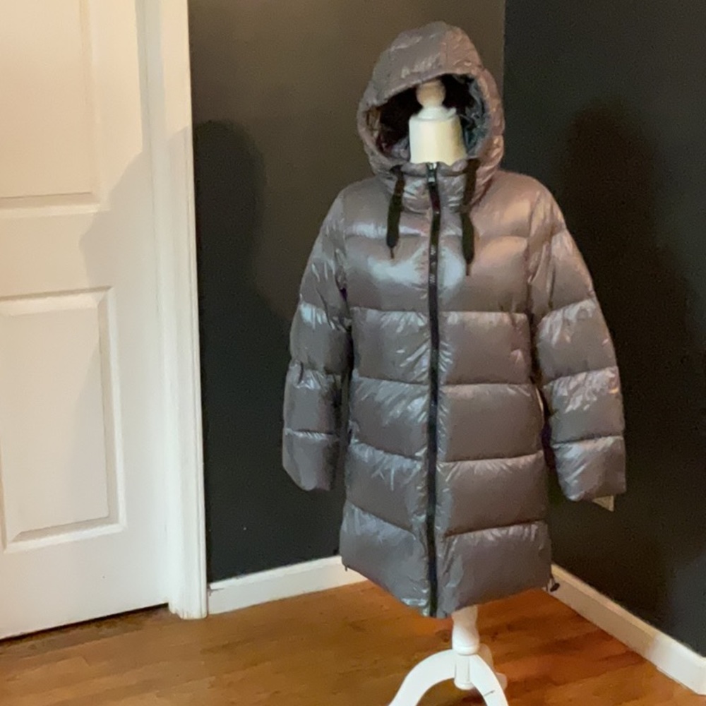 STYLUS LONG PUFF JACKET NWT SIZE M